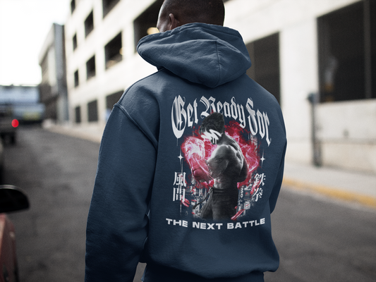 Jin Kazama (Tekken) - Oversized Zipper Hoodie