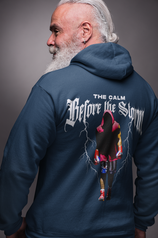 Storm man - Oversized Zipper Hoodie