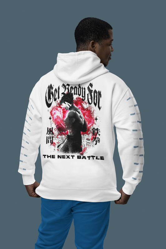 Jin Kazama (Tekken) - Oversized Hoodie - Mit Taschendruck