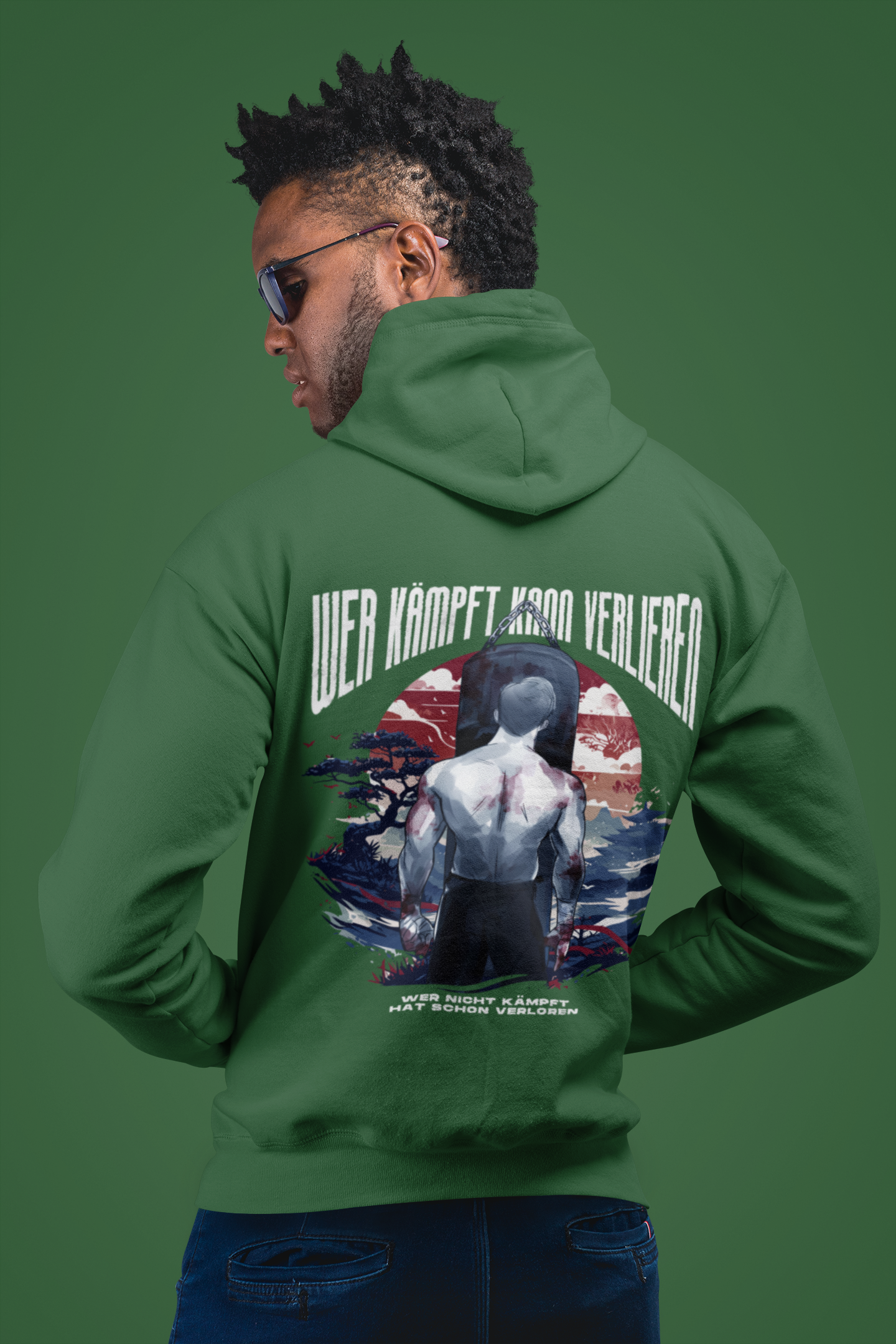 Self-confident man - Classic Zipper Hoodie Unisex