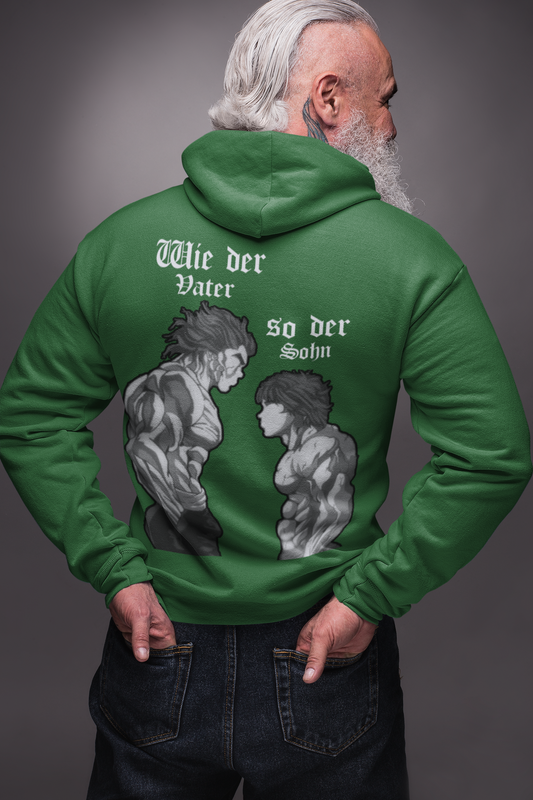 Baki Hanma - Classic Zipper Hoodie Unisex